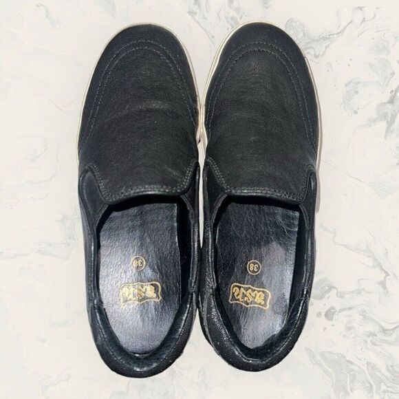 Ash Black Jungle Slip On Comfort Platform Fashion Sneakers Womens Size 8 - Picture 6 of 8